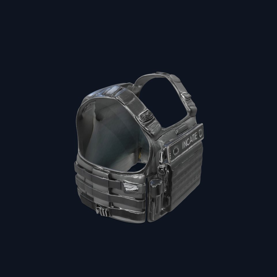 Tactical Vest Model Pack with Adjustable Features